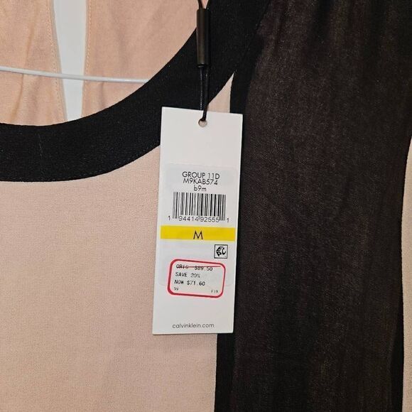 Calvin Klein NWT Long Sleeve Blouse - Picture 9 of 10